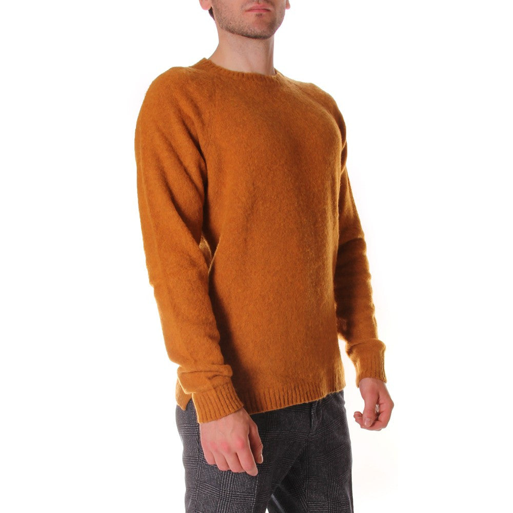 ROBERTO COLLINA mens ochre yellow Sweater