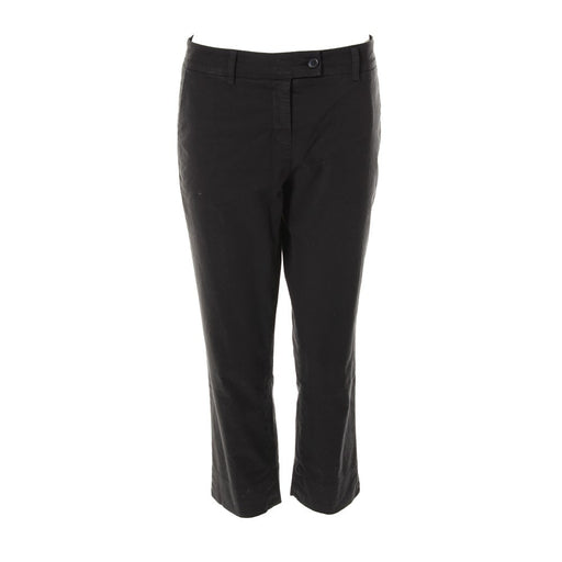 KUBERA 108 womens black stretch cotton Chino pants 