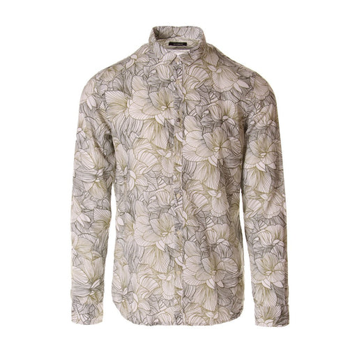 OFFICINA36 mens floral print cotton Shirt 