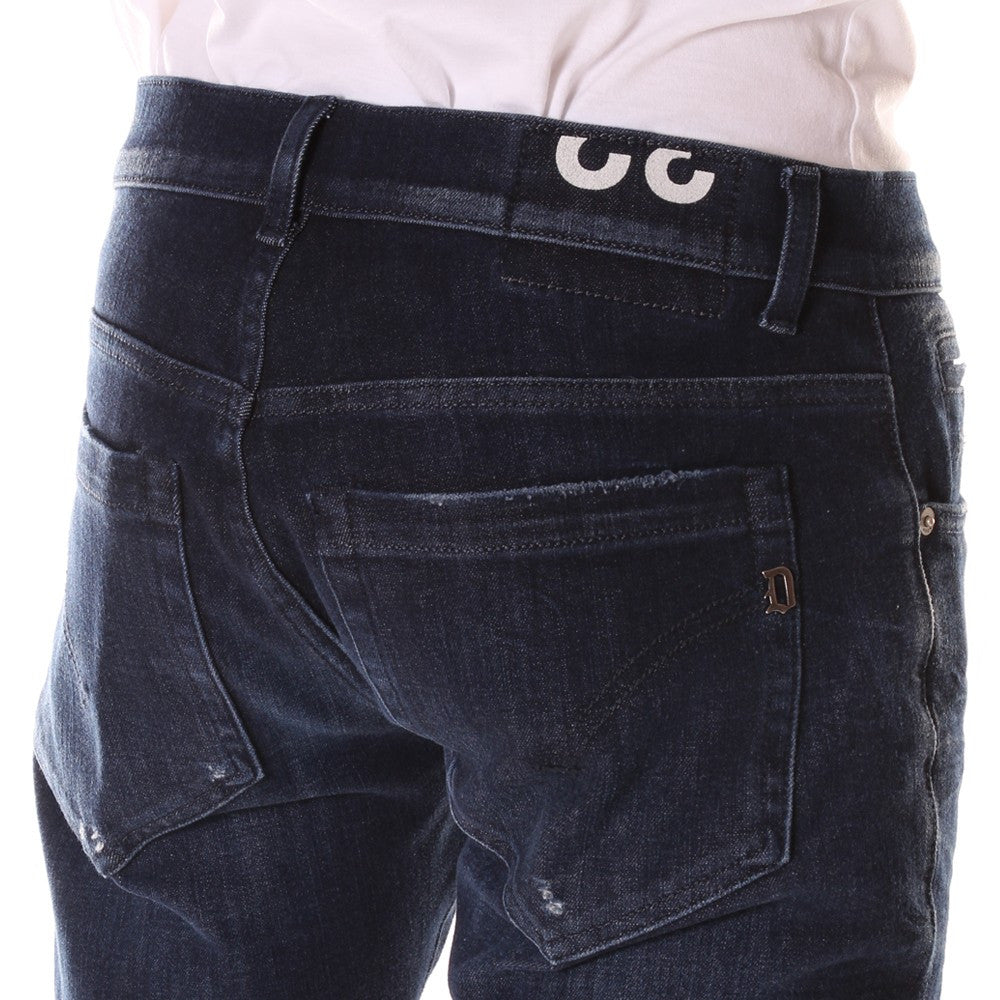 DONDUP mens dark blue cotton George jeans 