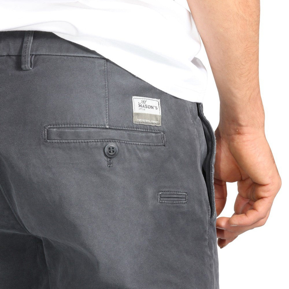 MASON'S mens grey cotton Chino pants 