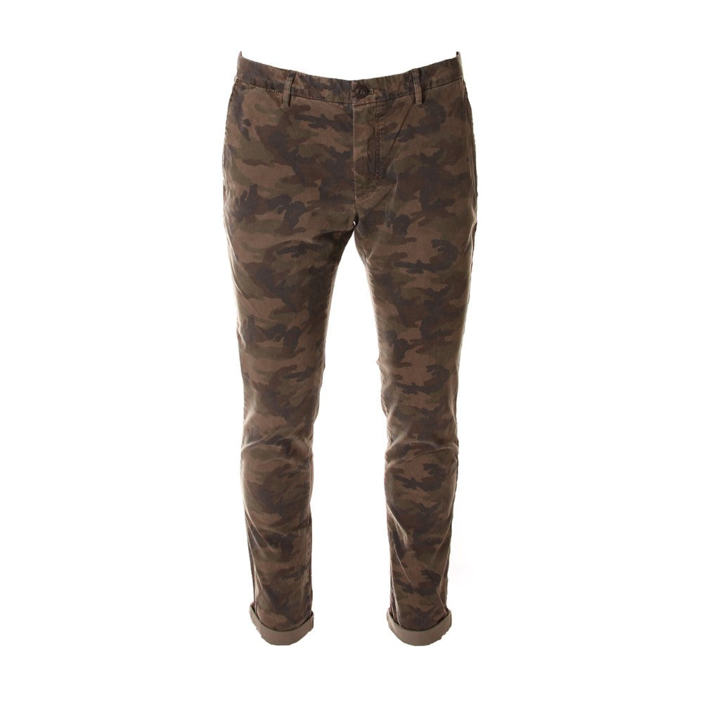MASON'S mens camouflage cotton Chino pants 