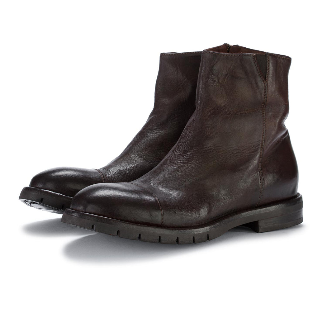 lemargo mens ankle boots teak brown