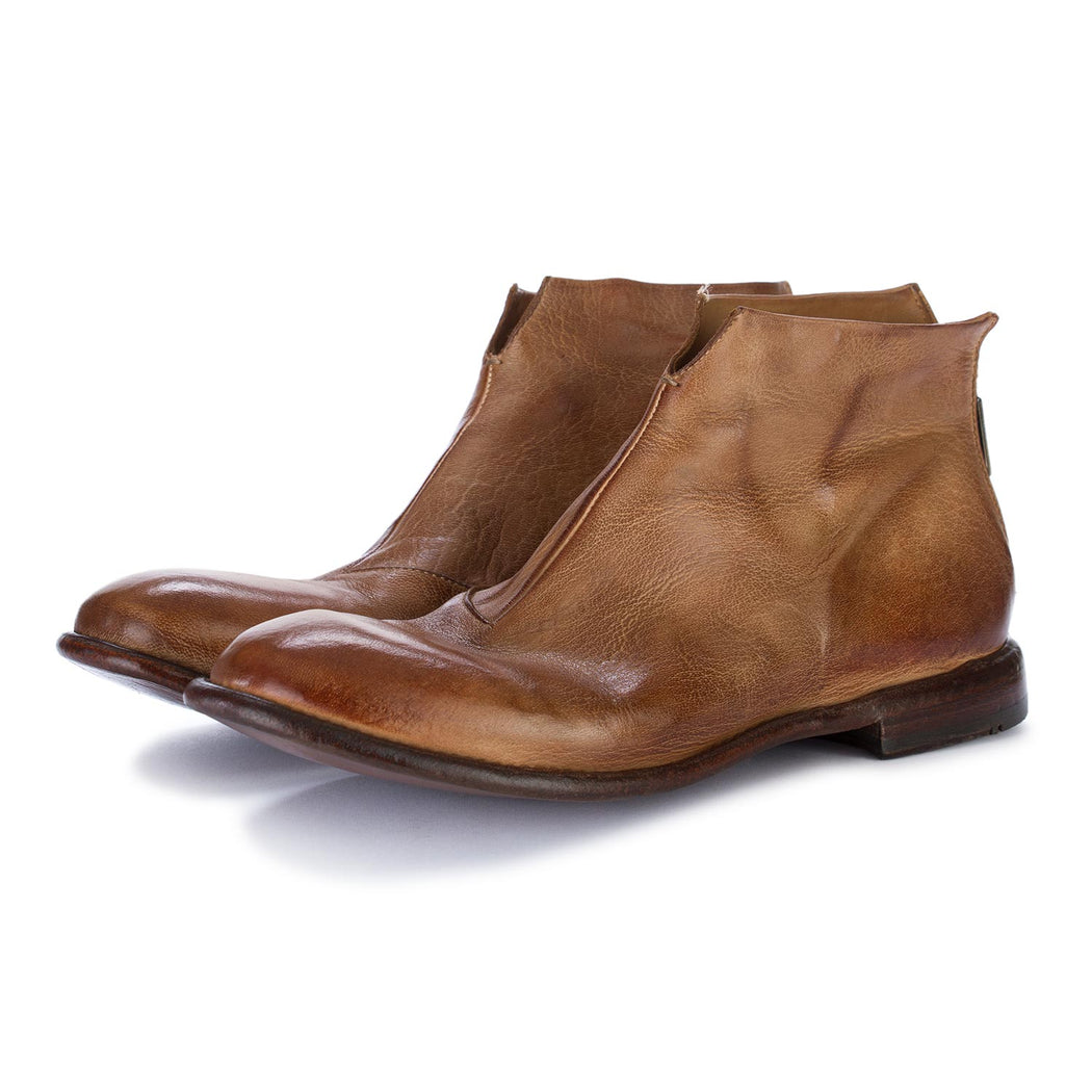 lemargo mens ankle boots cork brown