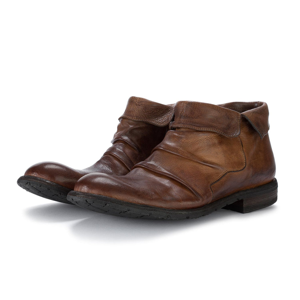 manovia 52 mens ankle boots nut brown