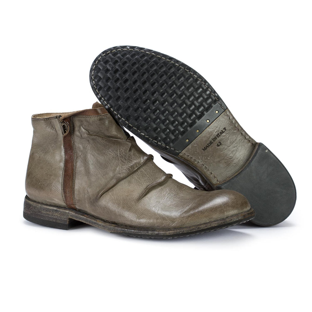 manovia 52 mens ankle boots grey