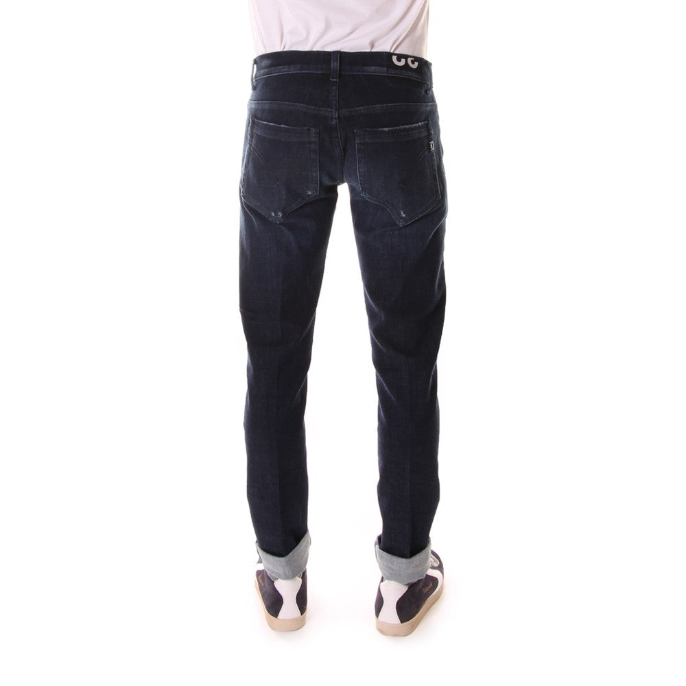 DONDUP mens dark blue cotton George jeans 