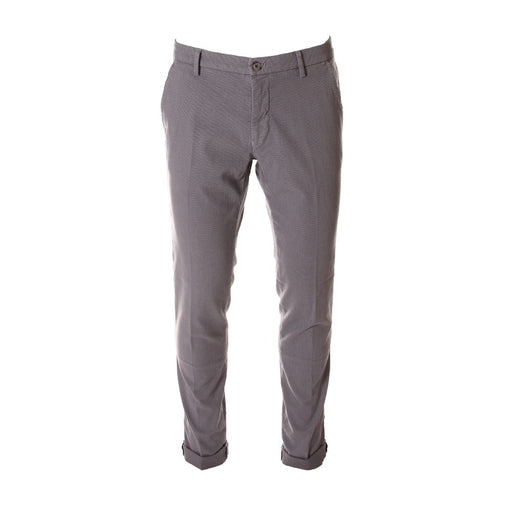MASON'S mens grey elasticized Milano chino pants 