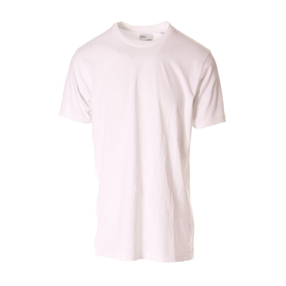 COLORFUL STANDARD unisex white cotton T-shirts 