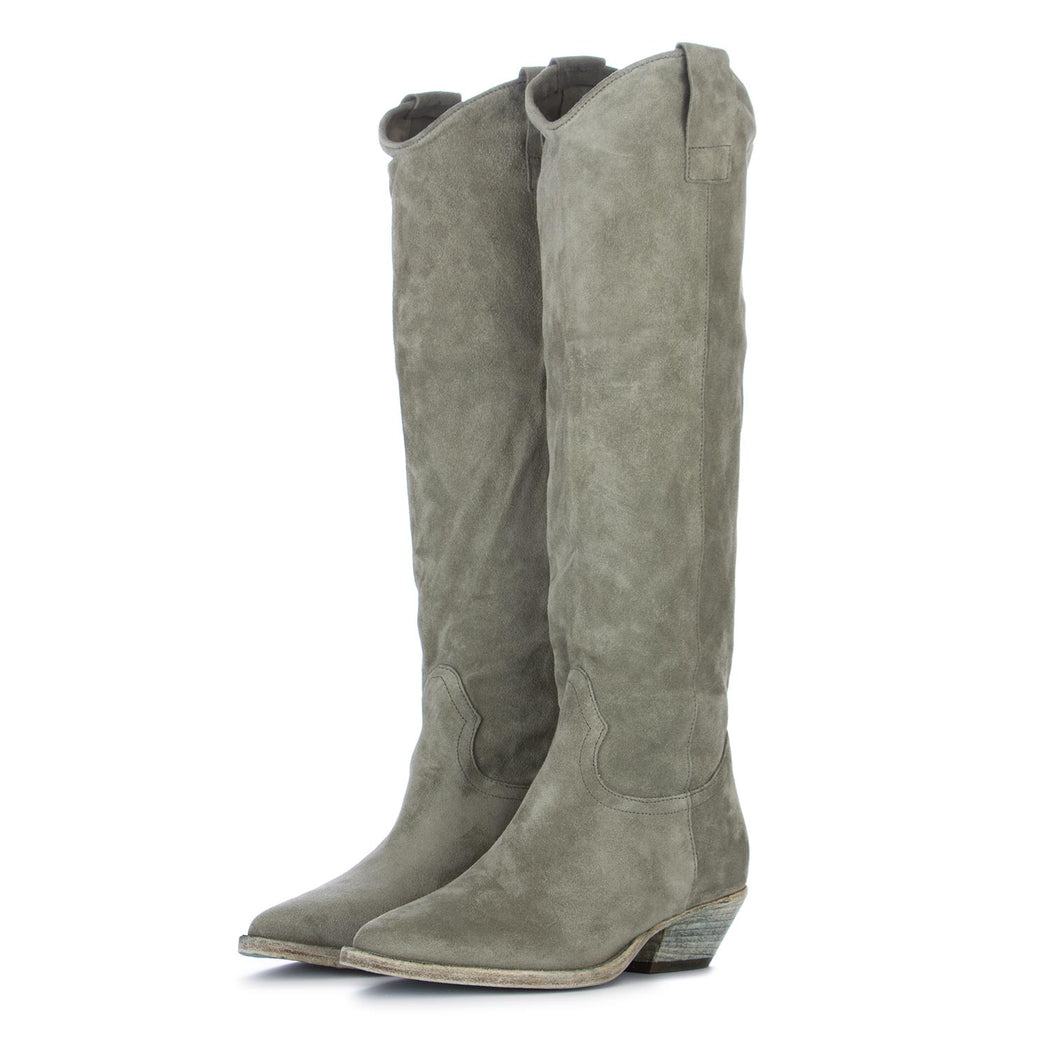 juice womens boots pale green