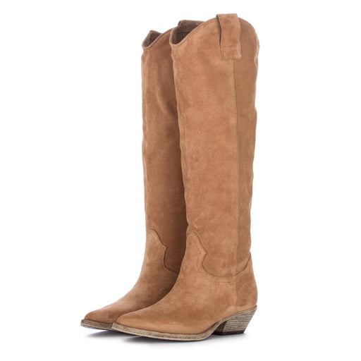juice womens boots suede brown