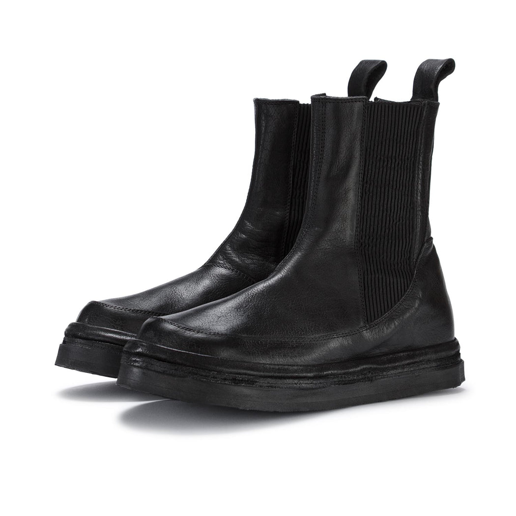 moma womens chelsea boots cusna black