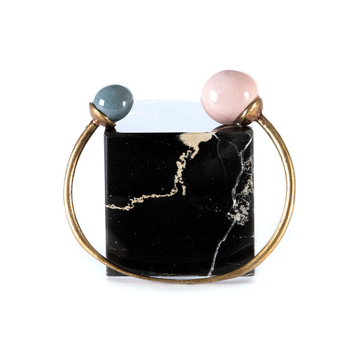 Tolemaide "Charlotte" bracelet blue pink ceramic