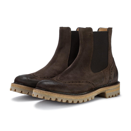 manto mens chelsea boots traford brown
