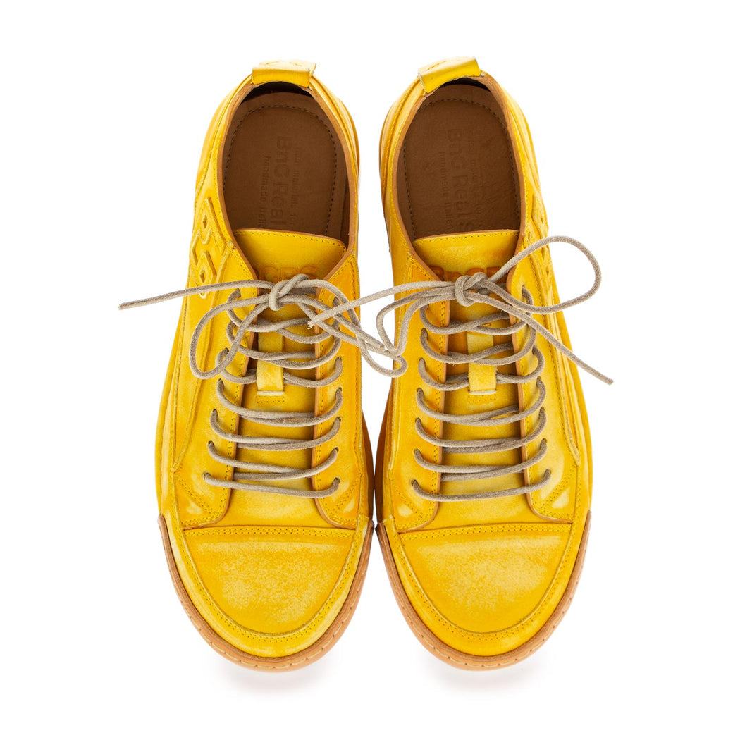 bng real shoes la bionda yellow leather