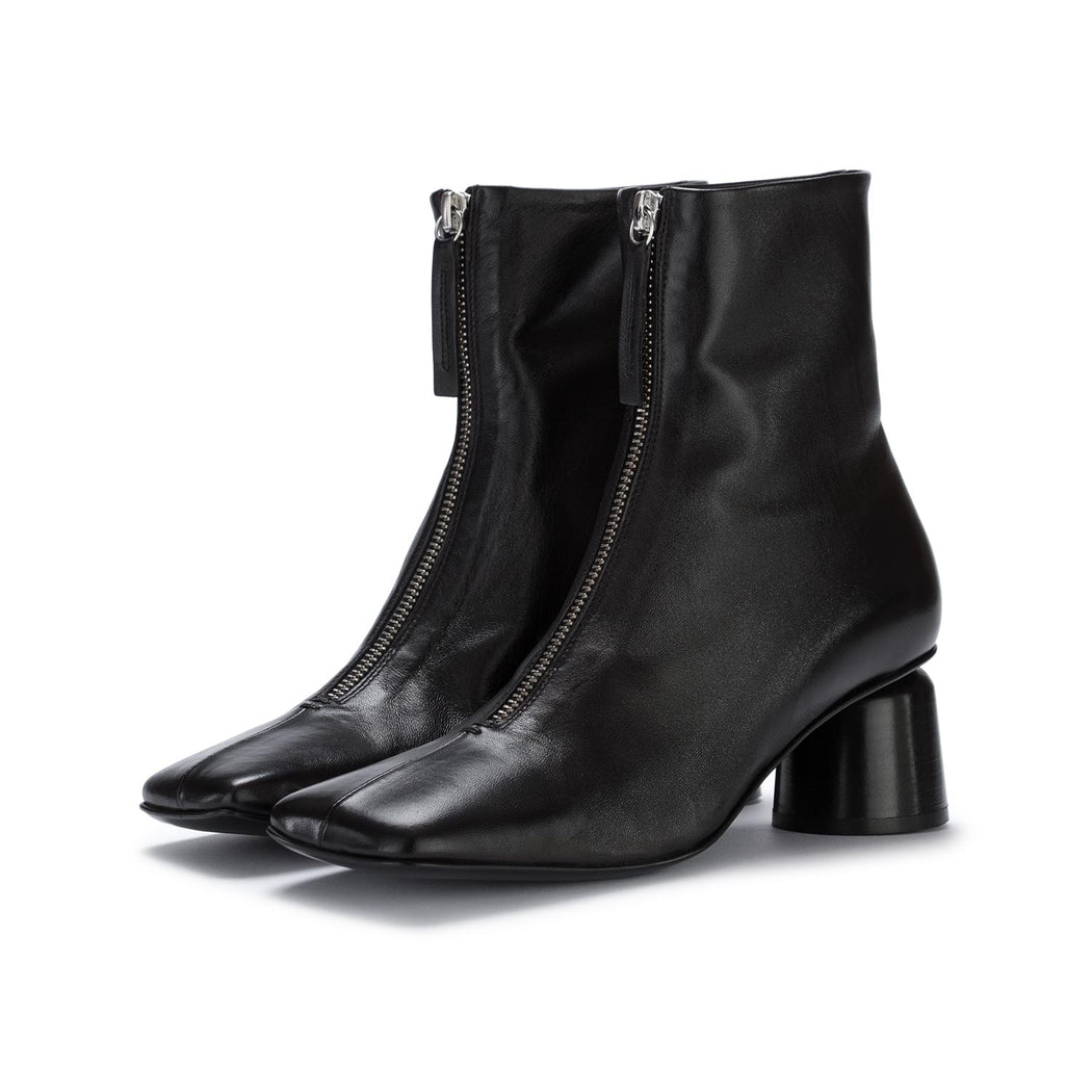 halmanera  heel ankle boots fanny black