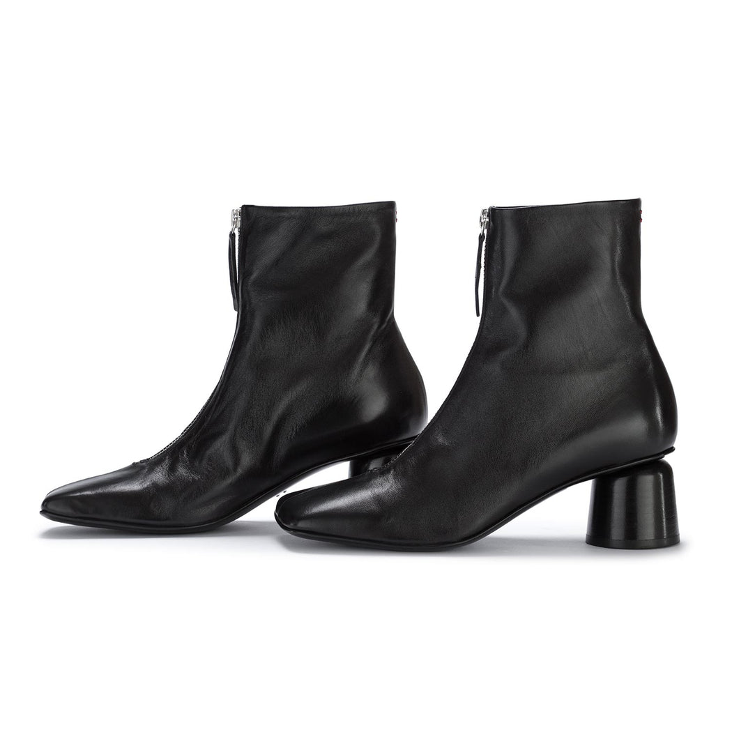 halmanera  heel ankle boots fanny black