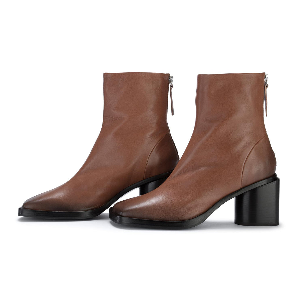 halmanera heel boots linda brown
