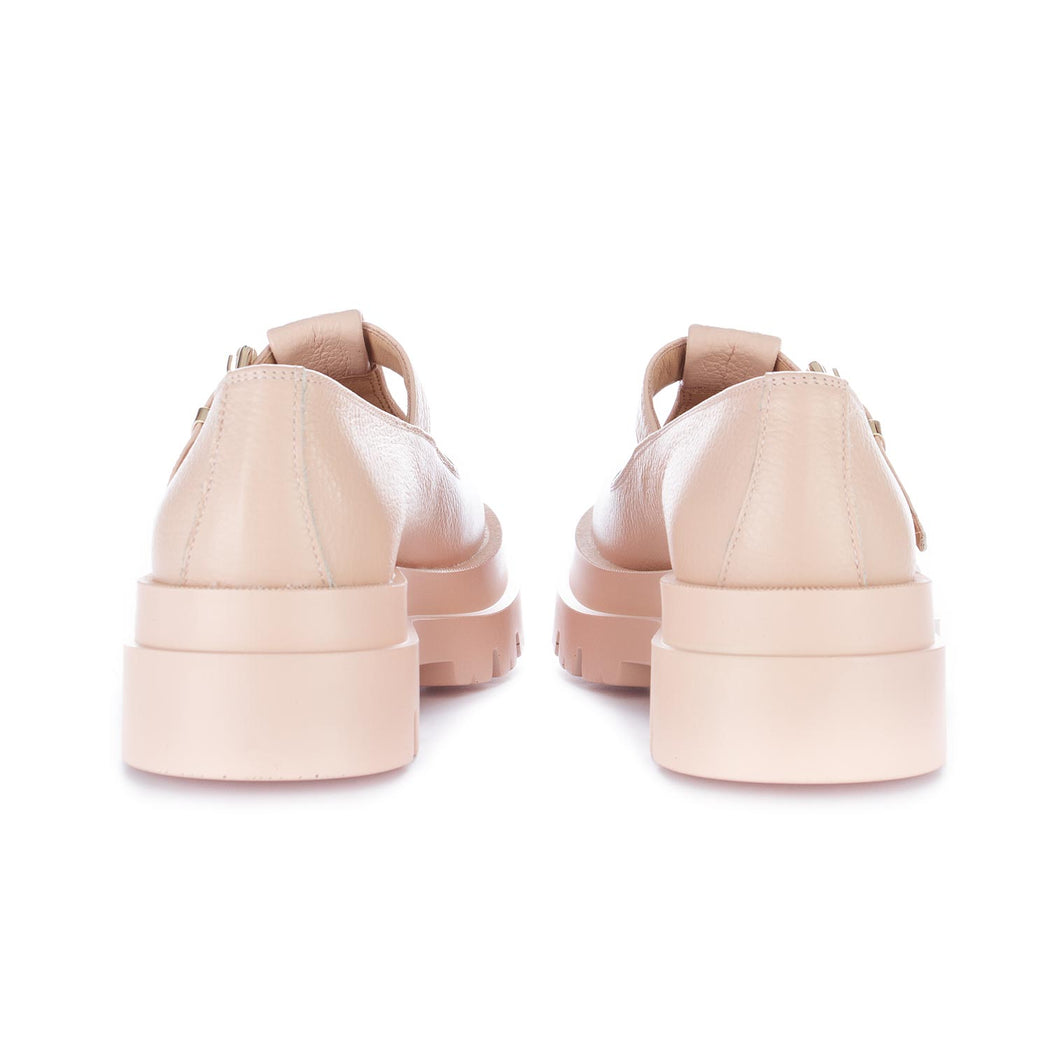 lemare womens flat shoes nude pink