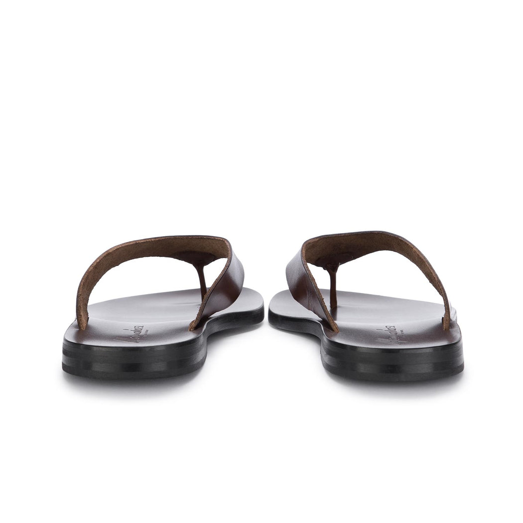 manovia 52 mans thong sandals brown