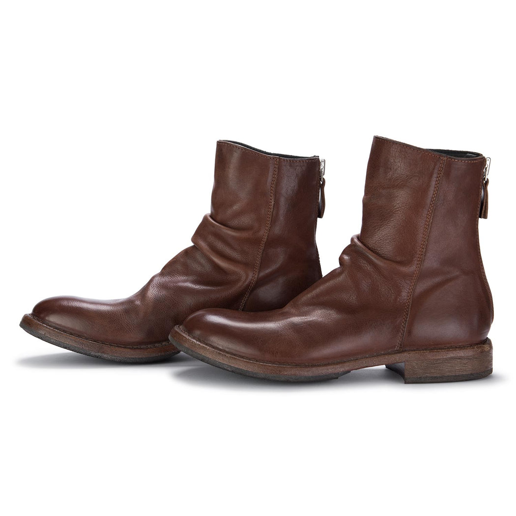 moma mens ankle boots cusna brown