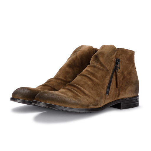 pawelks mens ankle boots lion brown