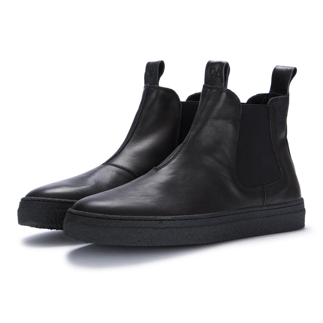 oa non fashion mens chelsea boots black
