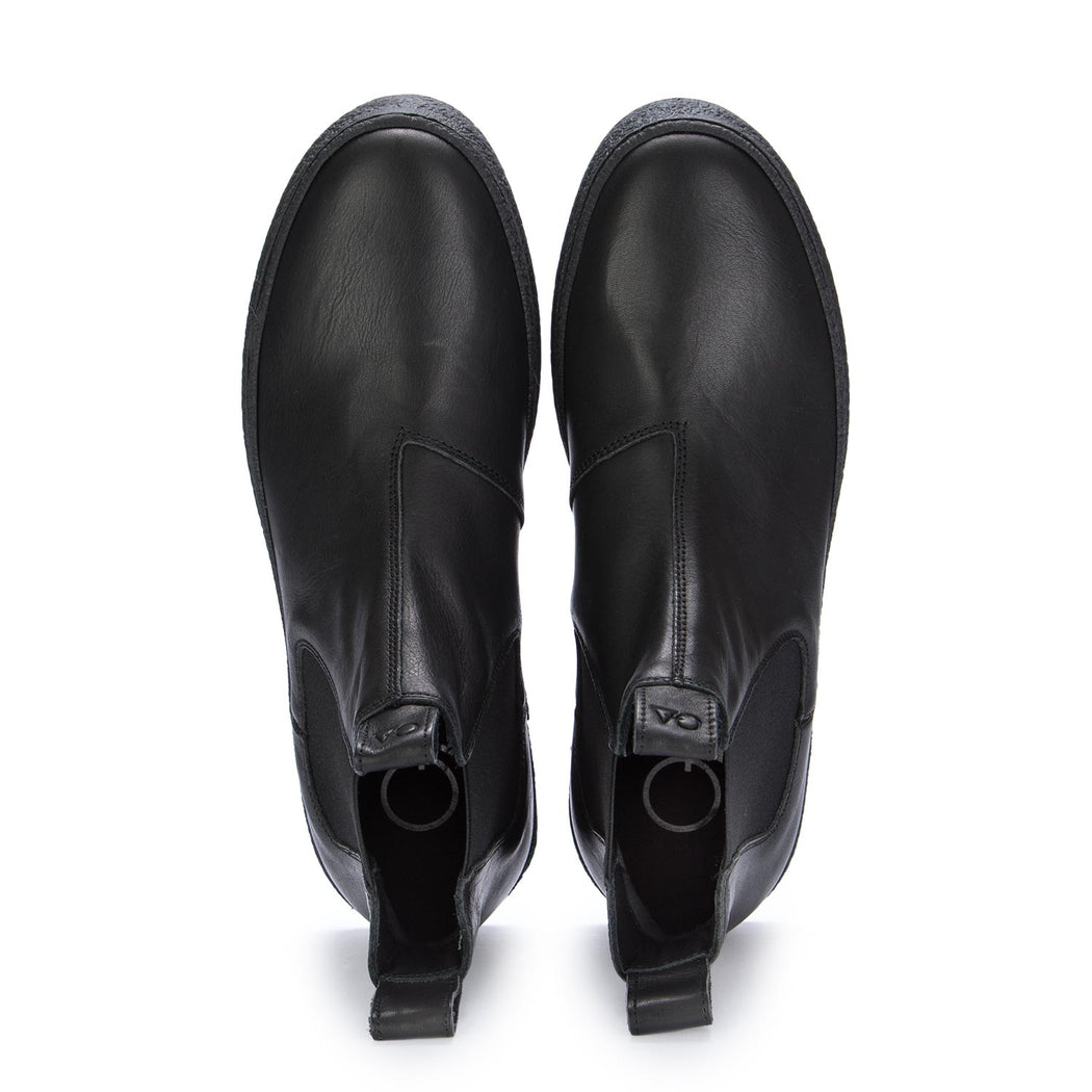 oa non fashion mens chelsea boots black
