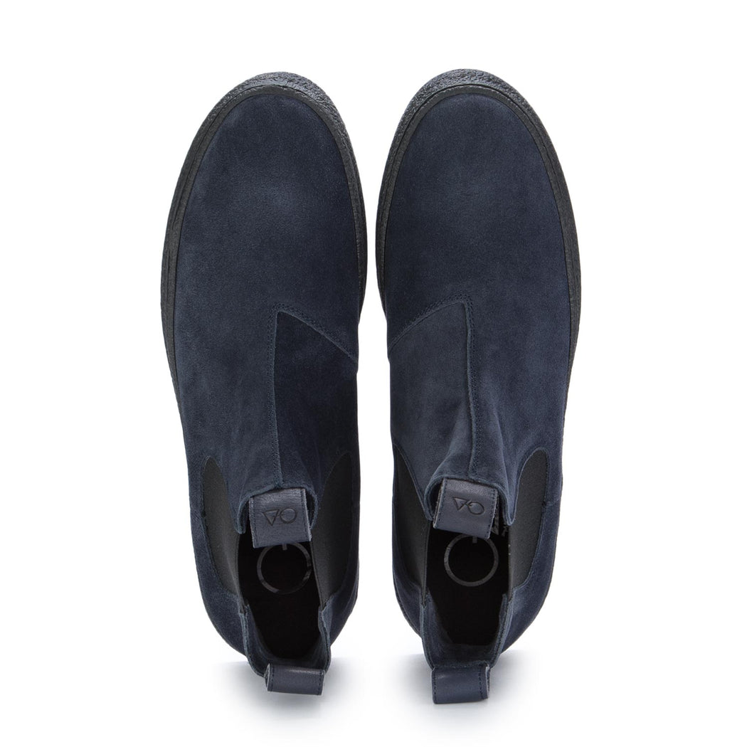 OA NON-FASHION | Chelsea ankle boots for men blue | MODEMOUR ♥