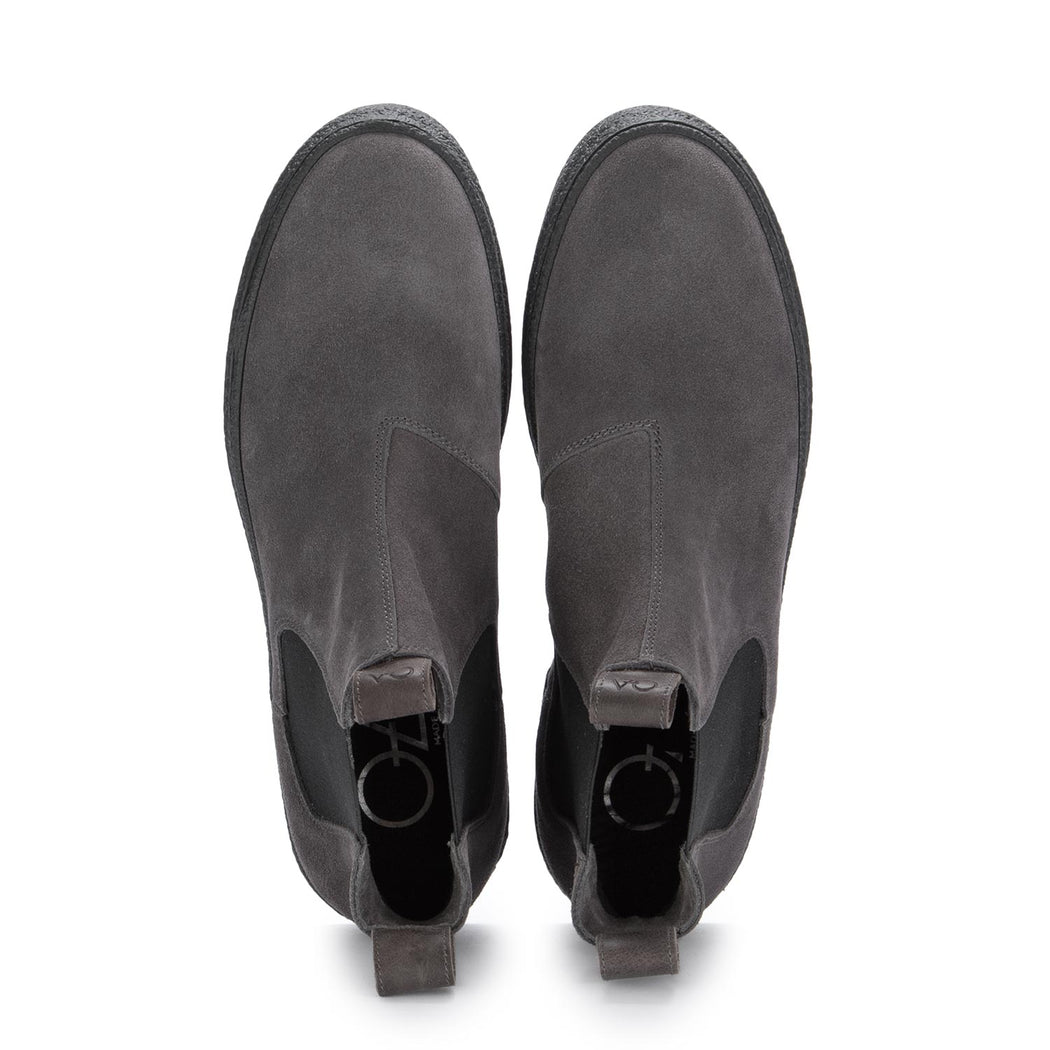 oa non fashion mens chelsea boots grey