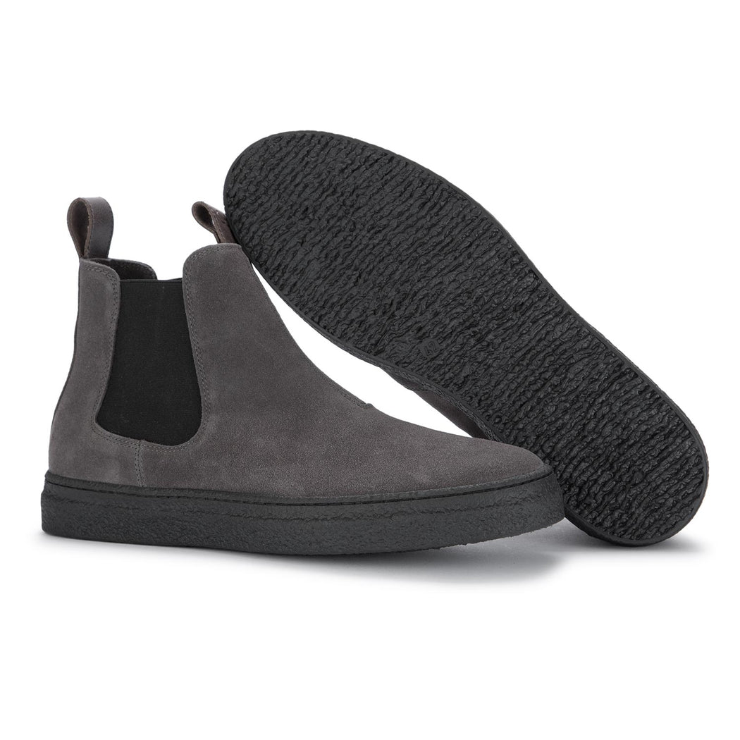 oa non fashion mens chelsea boots grey
