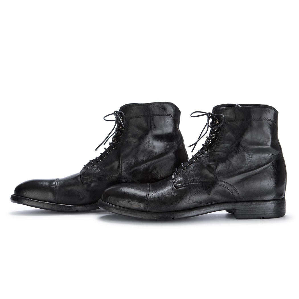 lemargo mens ankle boots ranch black