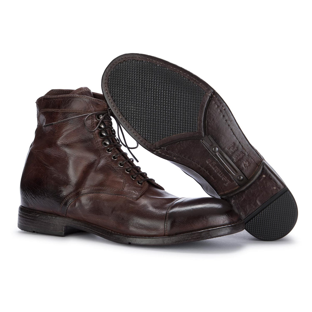 lemargo mens ankle boots ranch brown
