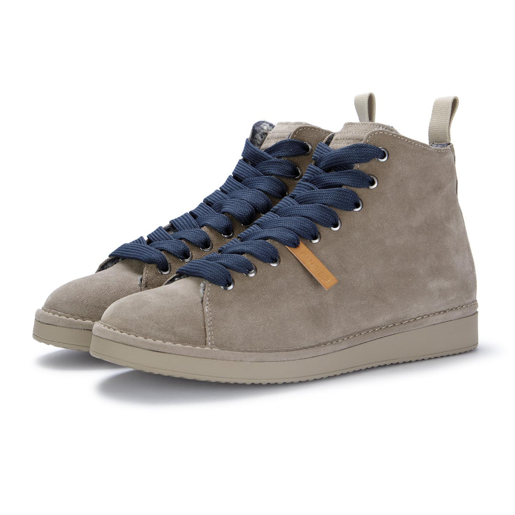 PANCHIC Stivaletti scamosciati d13t08 grigio chiaro MODEMOUR ♥