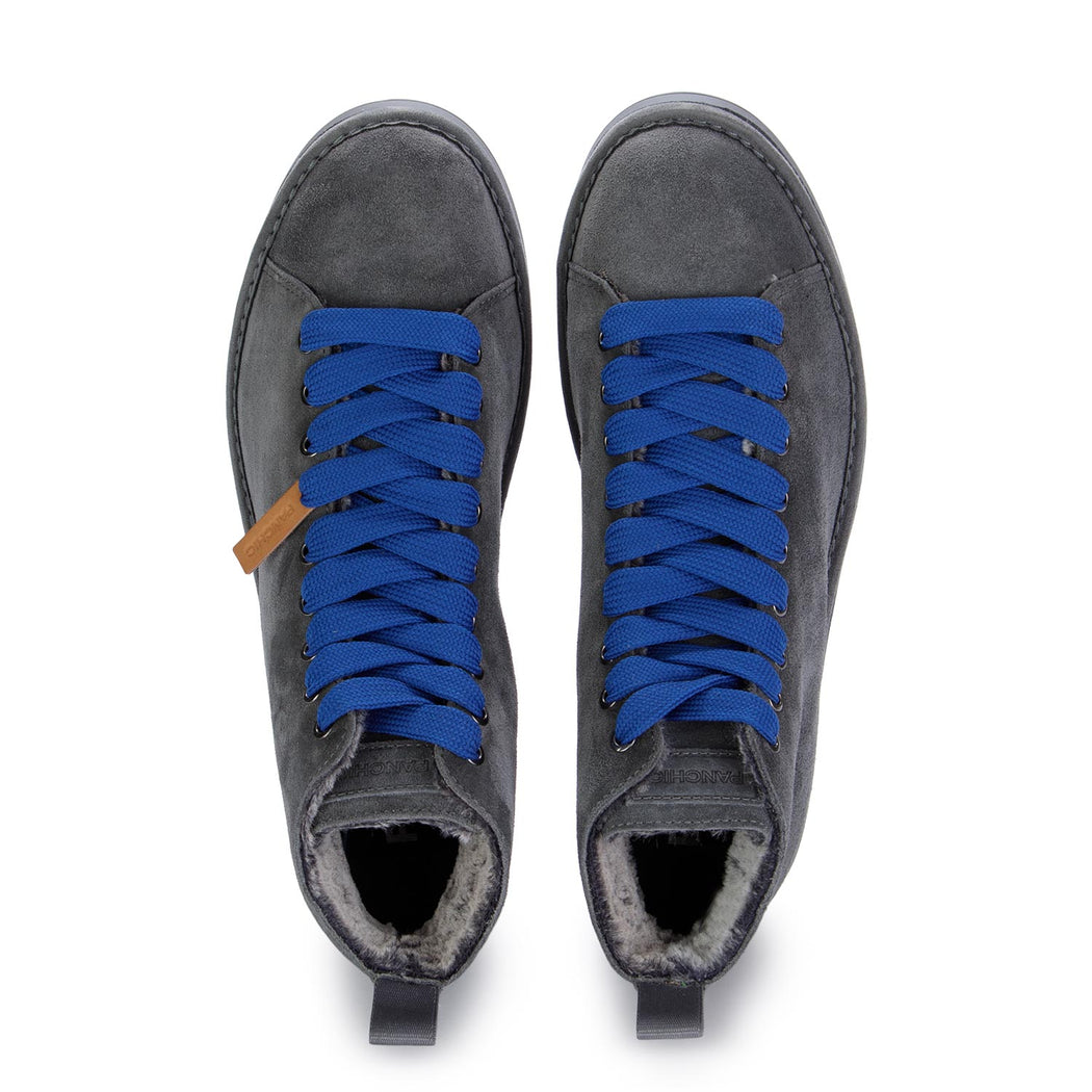 panchic mens ankle boots dark grey blue