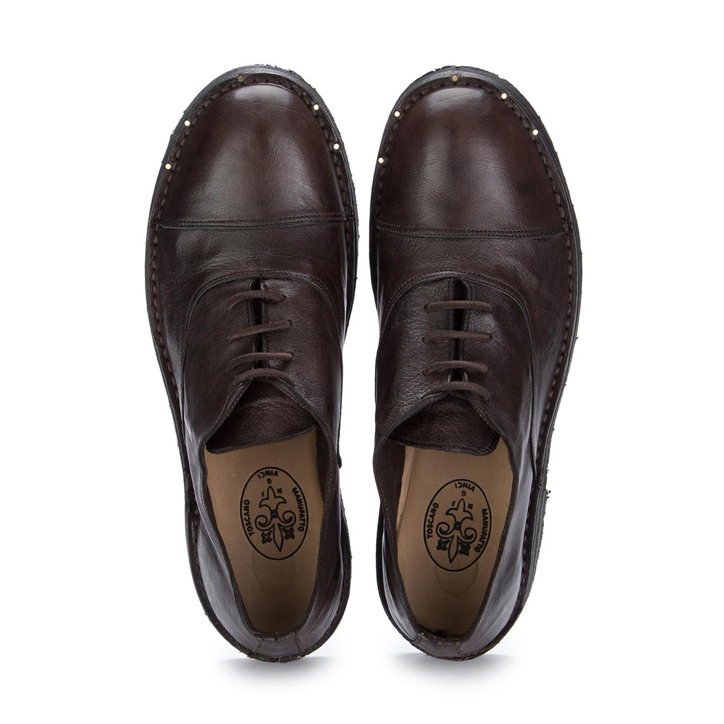 manufatto toscano vinci mens shoes brown