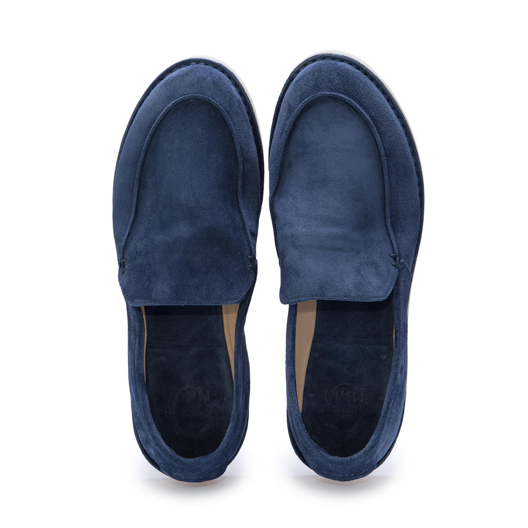 lemargo mens loafers maky navy blue