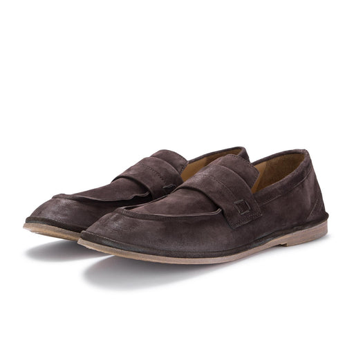 moma mens loafers oliver water brown