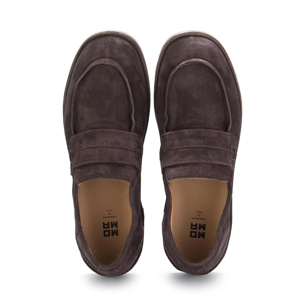 moma mens loafers oliver water brown