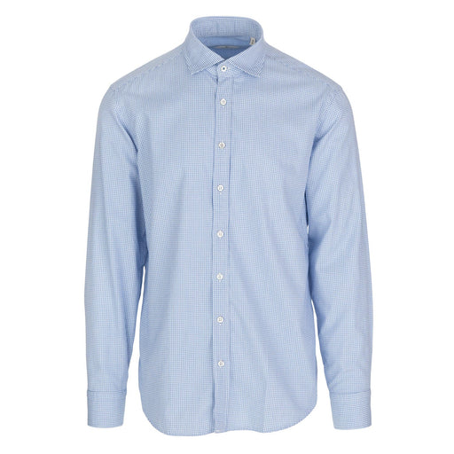 bastoncino mens shirt white blue
