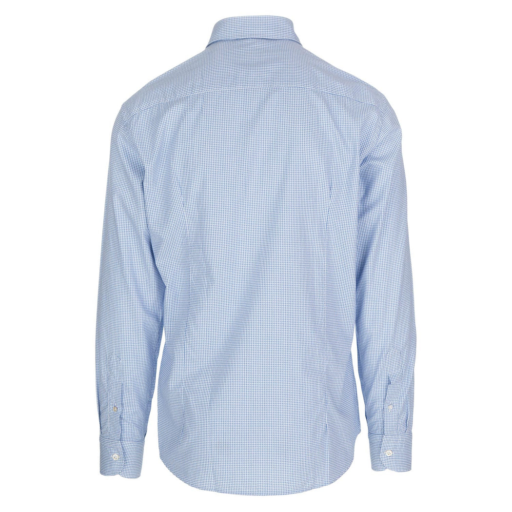 bastoncino mens shirt white blue