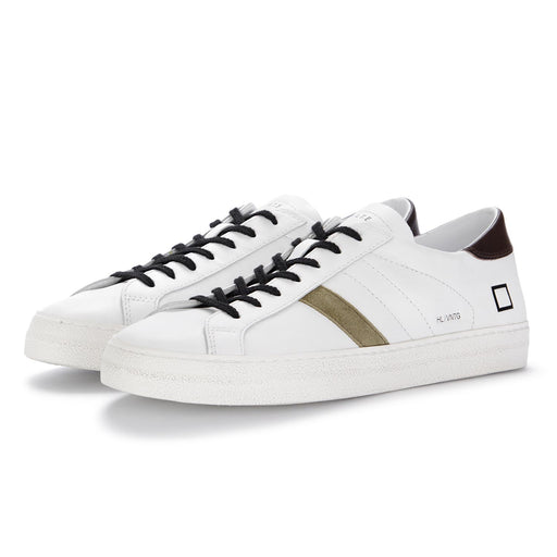 date mens sneakers vintage calf white