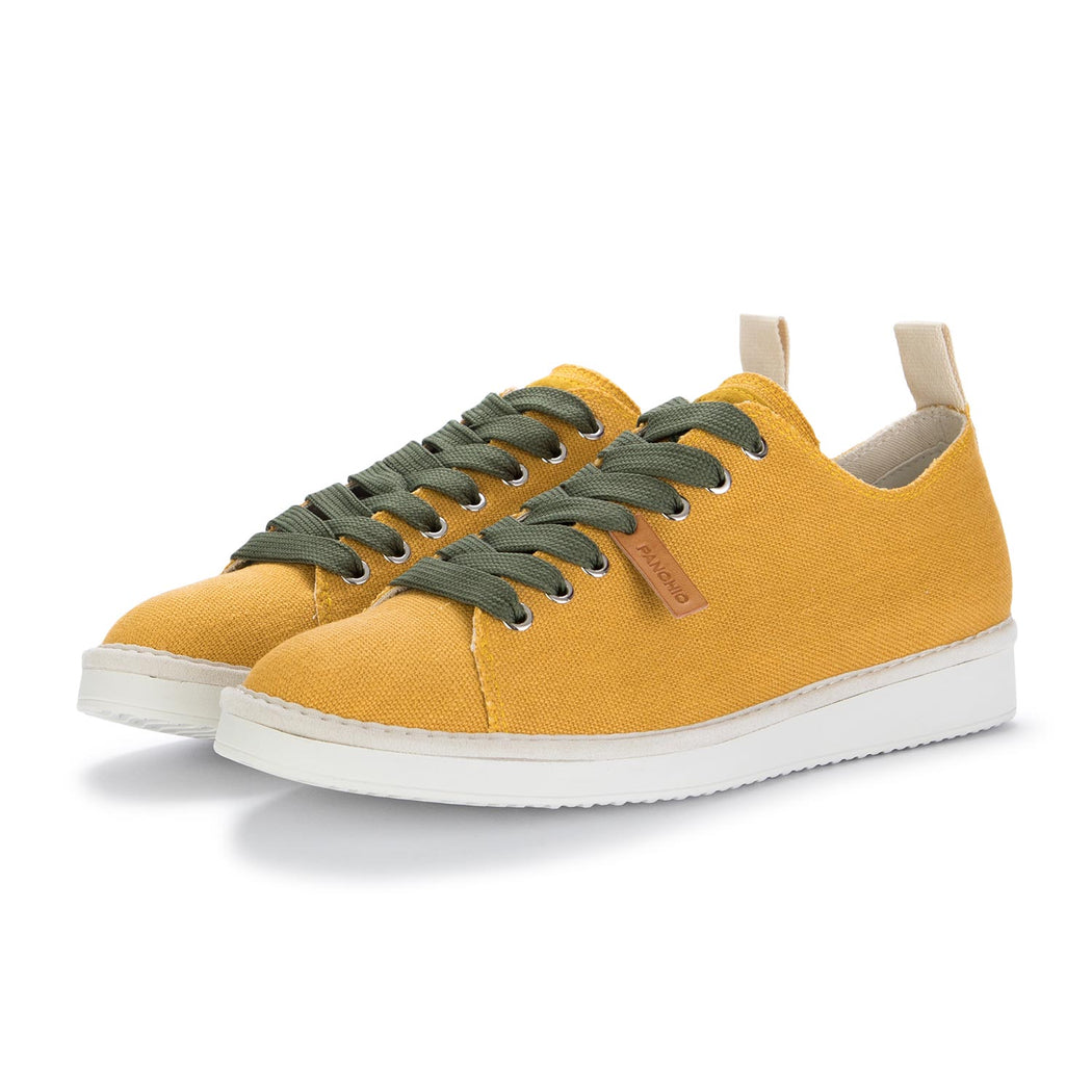 panchic mens sneakers yellow green