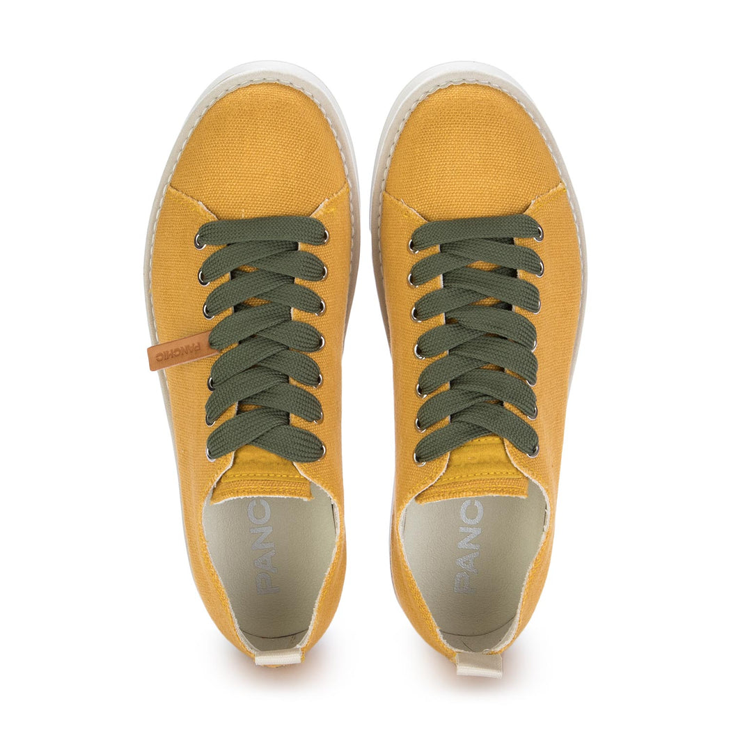panchic mens sneakers yellow green