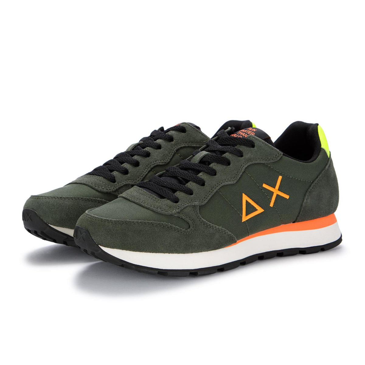 SUN69 Sneakers z42102 tom fluo dark military green MODEMOUR ♥