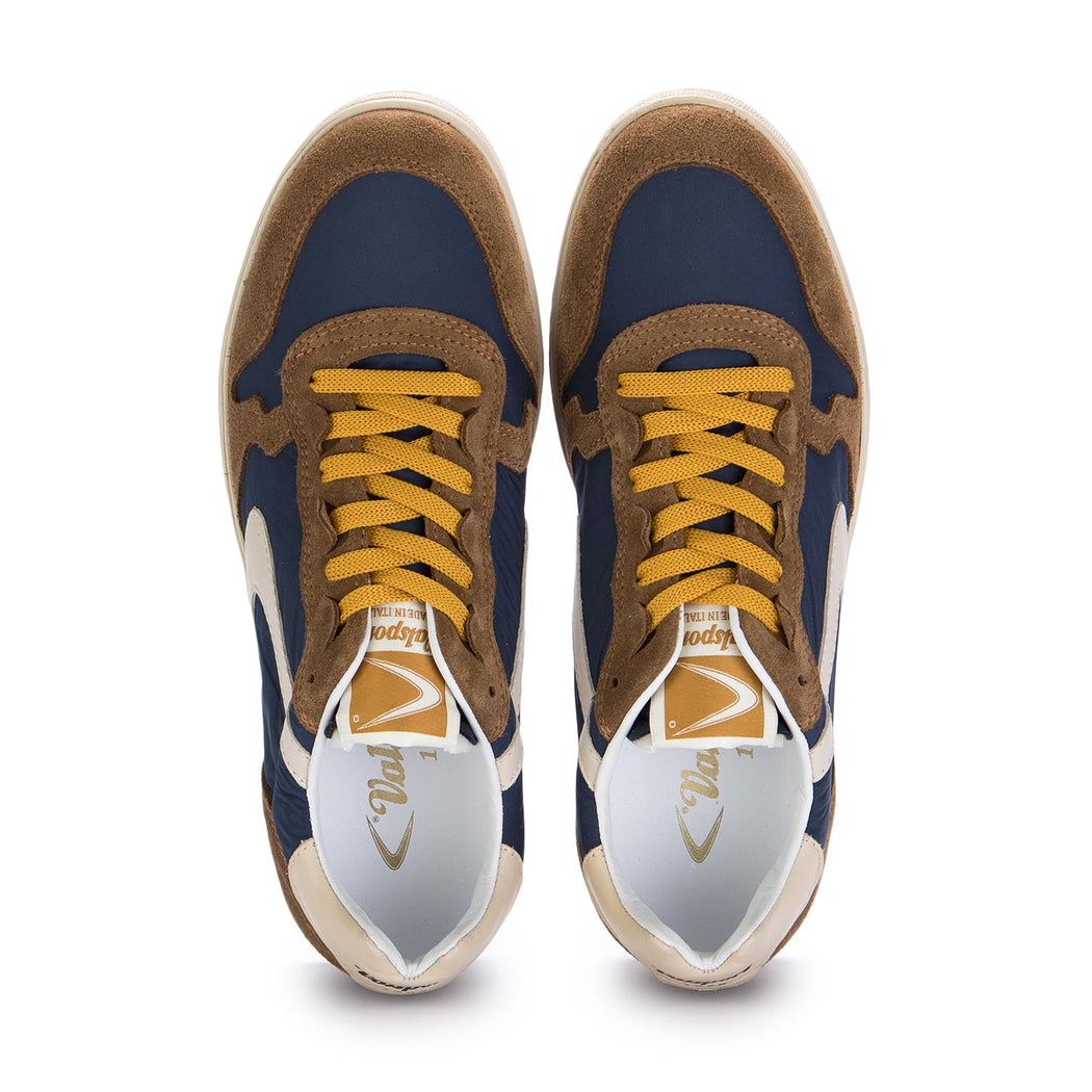 valsport 1920 mens sneakers blue brown