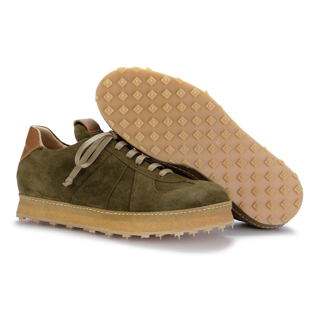 vicolo 8 mens sneakers lucca cuoio green