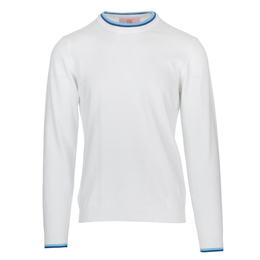 wool and co mens sweater white cotton