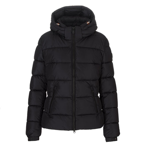 save the duck womens puffer jacket black