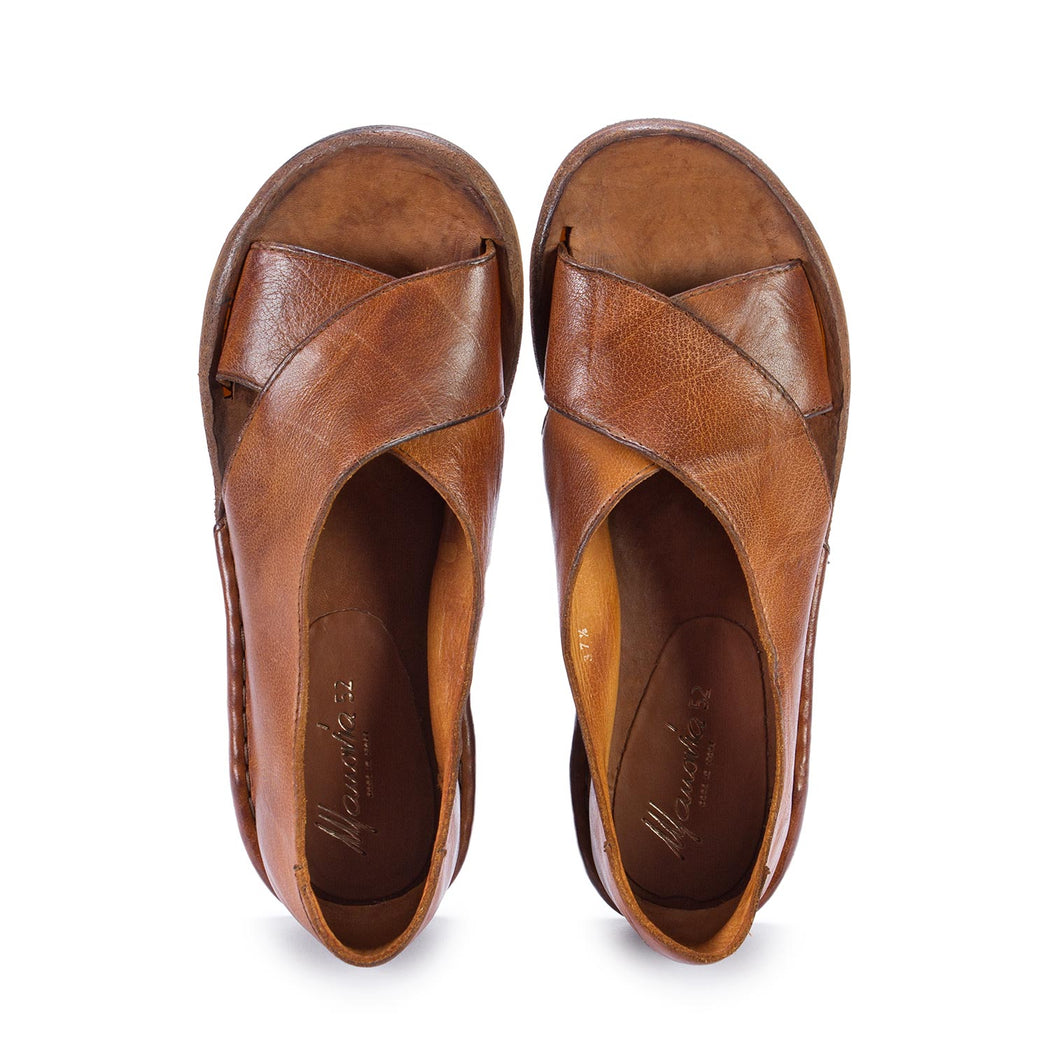 manovia 52 womens sandals brown